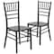 Flash Furniture HERCULES Series Black Wood Chiavari Chair, PK2 2-XS-BLACK-GG - alternate 4